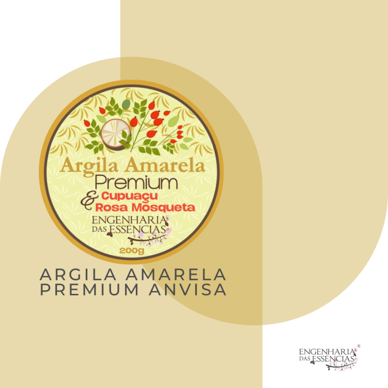Argila Amarela Premium - ANVISA