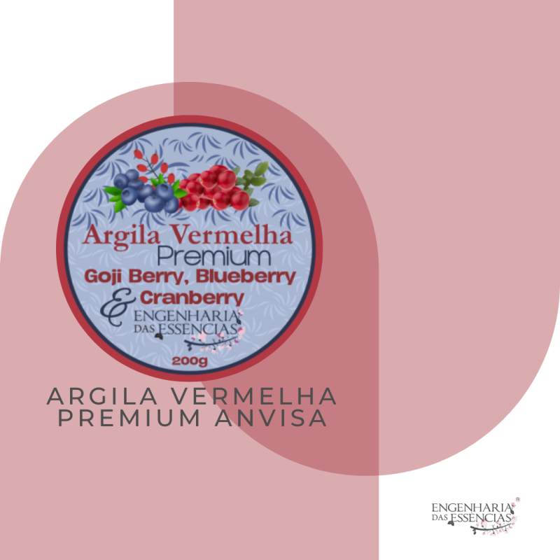 Argila Vermelha Premium - ANVISA